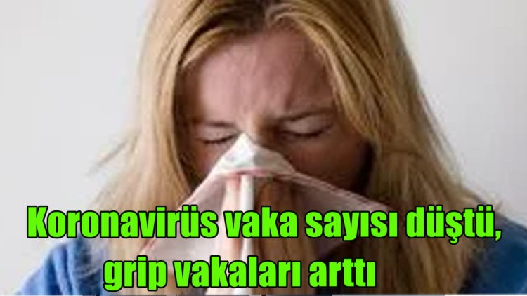 Koronavirüs vaka sayısı düştü, grip vakaları arttı