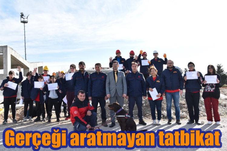 Gerçeği aratmayan tatbikat