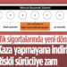 Trafik sigortası yol haritası belli oldu