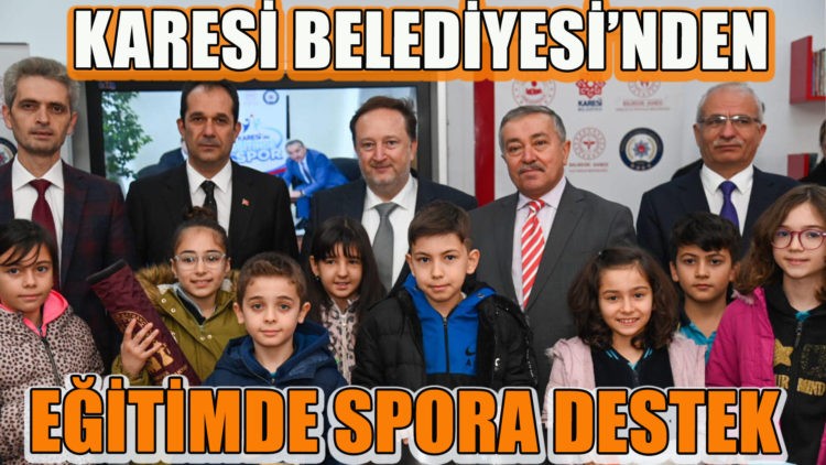 KARESİLİ ÖĞRENCİLER SPOR İLE BULUŞUYOR