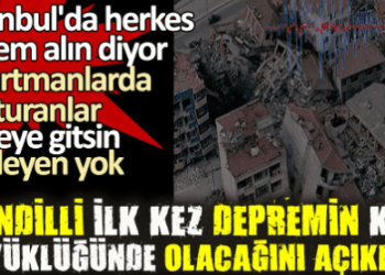 Kandilli ilk kez İstanbul depreminin kaç büyüklükte olacağını açıkladı