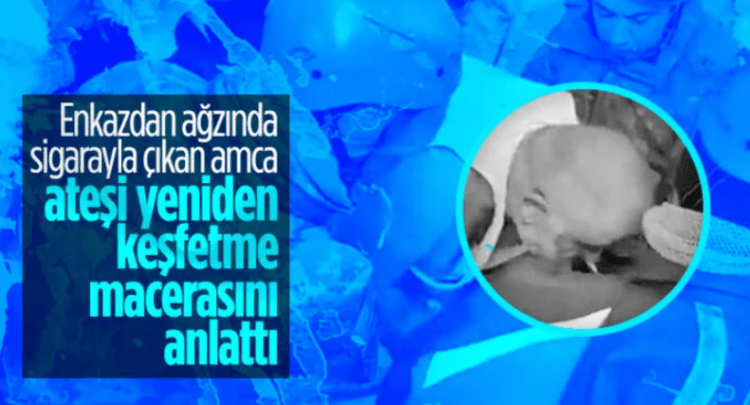 Adıyaman’da enkazdan sigarayla çıkan Soner Tuğtekin, yaşadıklarını anlattı