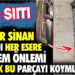 Mimar Sinan yaptığı her esere deprem önlemi olarak bu parçayı koymuş