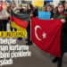 Almanya’ya dönen kurtarma ekibinin yollarına çiçekler serildi
