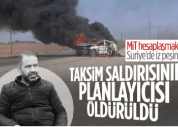 Taksim saldırısının planlayıcısı Suriye’de etkisiz hale getirildi