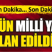 Son Dakika… 7 gün milli yas ilan edildi