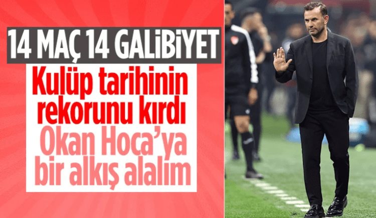 Okan Buruk’tan tarihi başarı