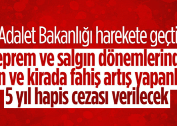 Felaketi fırsata çevirmeye çalışan fahiş fiyatçılar için yasa hazırlığı