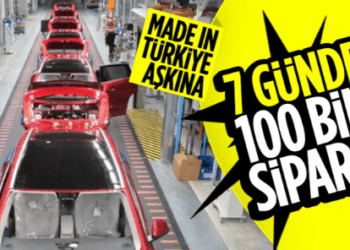 Togg, 100 bin ön siparişi geçti