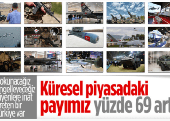 Türkiye’nin silah piyasasındaki payı yüzde 69 arttı