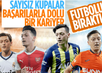 Mesut Özil futbolu bıraktı