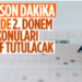 YKS’de yeni karar! Öğrenciler ikinci dönem konularından muaf olacak