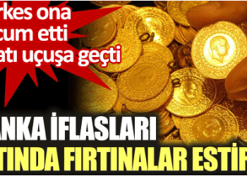 Banka iflasları altında fırtınalar estirdi. Herkes ona hücum etti. Fiyatı uçuşa geçti