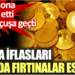 Banka iflasları altında fırtınalar estirdi. Herkes ona hücum etti. Fiyatı uçuşa geçti