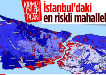 İstanbul’un kırmızı listesi! Mahalle mahalle deprem riski taşıyan ilçeler
