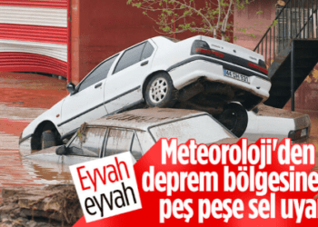 Meteoroloji, deprem bölgelerini uyardı! Kuvvetli yağış geliyor