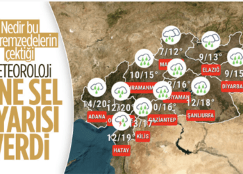 Meteoroloji deprem bölgesi için kuvvetli yağış ve sel uyarısı verdi