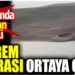 Baraj havzasında korkutan görüntü. Deprem sonrası ortaya çıktı