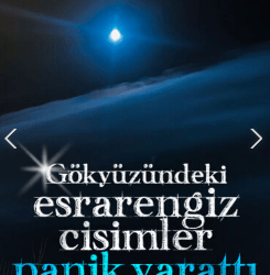 Şırnak’ta gökyüzündeki esrarengiz görüntü dikkat çekti