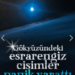 Şırnak’ta gökyüzündeki esrarengiz görüntü dikkat çekti