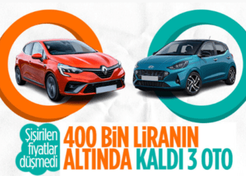 400 bin TL altında sadece 3 araç kaldı! Sıfır otomobillerin güncel fiyat listesi