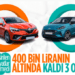 400 bin TL altında sadece 3 araç kaldı! Sıfır otomobillerin güncel fiyat listesi