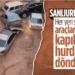 Şanlıurfa’da sağanak yağış sele döndü! Araçlar ve insanlar sürüklendi