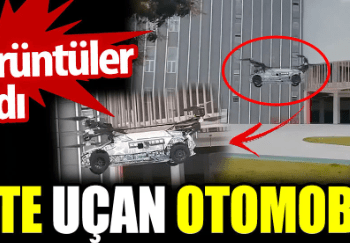 İşte uçan otomobil. İlk görüntüler sızdı
