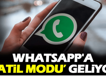 WhatsApp’a ‘tatil modu’ geliyor