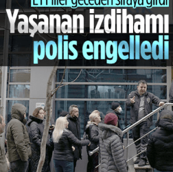 EYT yasalaştı! Esenyurt’ta SGK önündeki kuyruk izdihama neden oldu