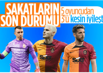 Galatasaray’da sakatların son durumu