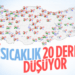 Meteoroloji uyardı! 54 kentte sıcaklıklar 20 derece düşecek