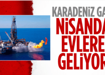Karadeniz gazı nisan ayında ulusal sisteme bağlanacak