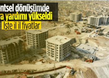 Kentsel dönüşümde kira yardımı arttı
