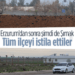Şırnak’ın Silopi ilçesinde vatandaşların başı kargalarla dertte