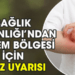 Sağlık Bakanlığı’ndan deprem bölgesi için uyuz uyarısı