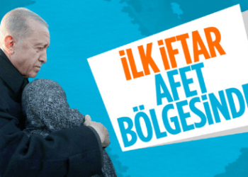 Cumhurbaşkanı Erdoğan, ilk iftarı depremzedelerle yapacak
