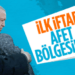 Cumhurbaşkanı Erdoğan, ilk iftarı depremzedelerle yapacak
