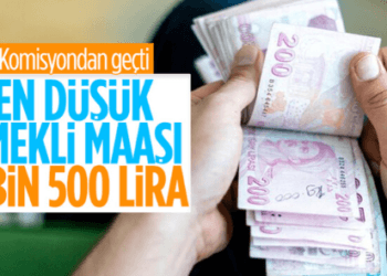 En düşük emekli maaşına zam teklifi komisyondan geçti