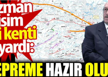 Uzman isim iki kenti uyardı: Depreme hazır olun