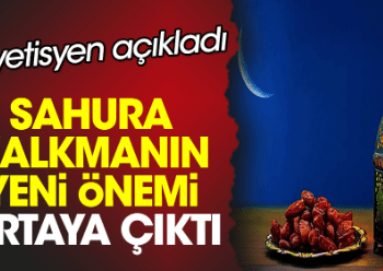 Sahura kalkmanın yeni önemi ortaya çıktı