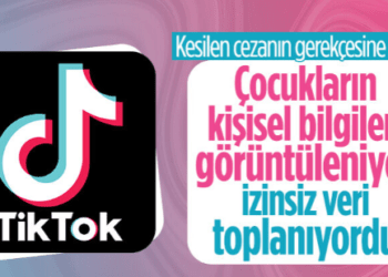 TikTok’a 1 milyon 750 bin lira para cezası