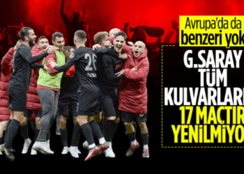 Galatasaray’ın yenilmezlik rekorunun Avrupa’da da benzeri yok