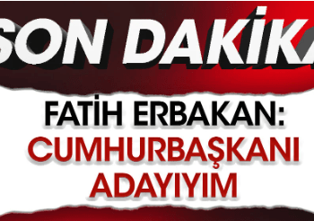 Fatih Erbakan: Cumhurbaşkanı adayıyım hiçbir ittifakta yer almayacağız