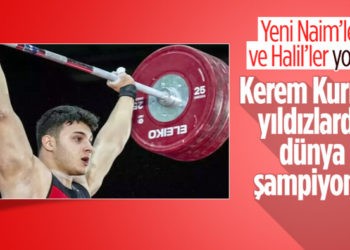Genç halterci Kerem Kurnaz dünya şampiyonu