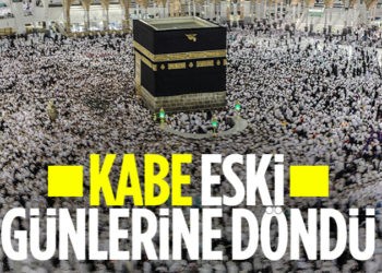 Müslümanlar, Kabe’ye akın etti