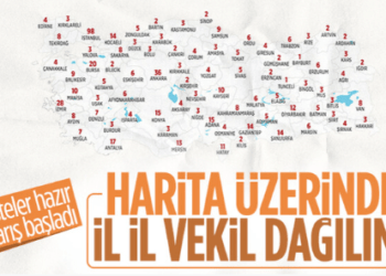 2023 seçiminde hangi il kaç milletvekili çıkaracak