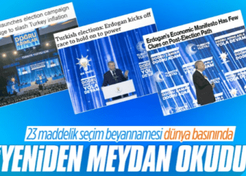 Cumhurbaşkanı Erdoğan’ın açıkladığı seçim manifestosu dünyada manşet oldu