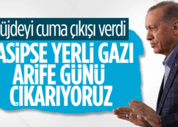 Cumhurbaşkanı Erdoğan, Karadeniz gazının çıkartılacağı tarihi duyurdu