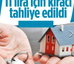 İzmir’de 11 lirayı eksik gönderdiği için evinden tahliye edildi
